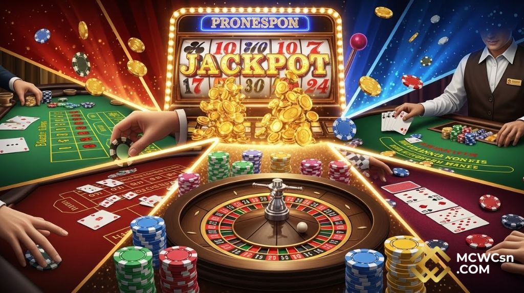 Kho trò chơi tại MCW Casino