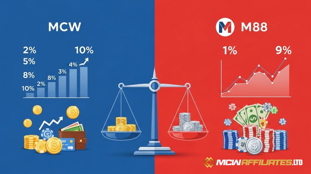 So Sánh Hoa Hồng MCW Và M88